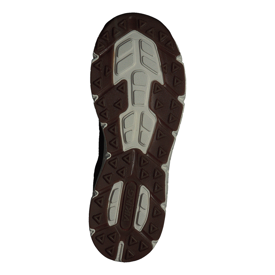 Hovet Mid WP Navy/Cognac