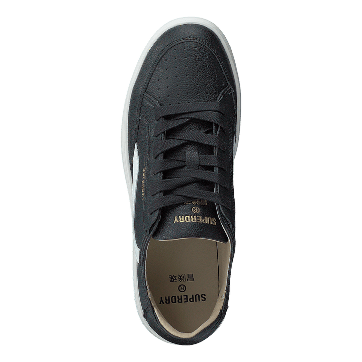 Basket Lux Low Trainer Black/white