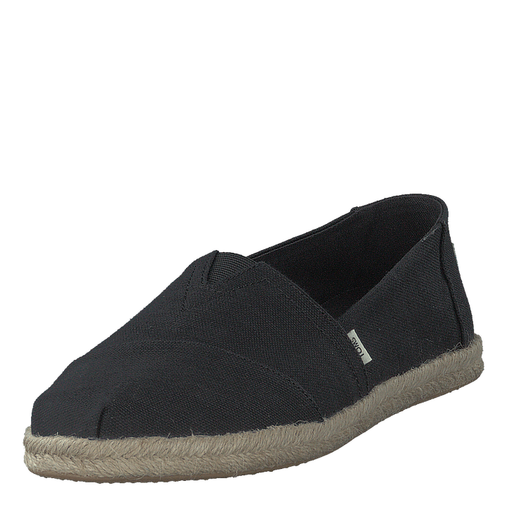 Slubby Woven Rope Alprg Black