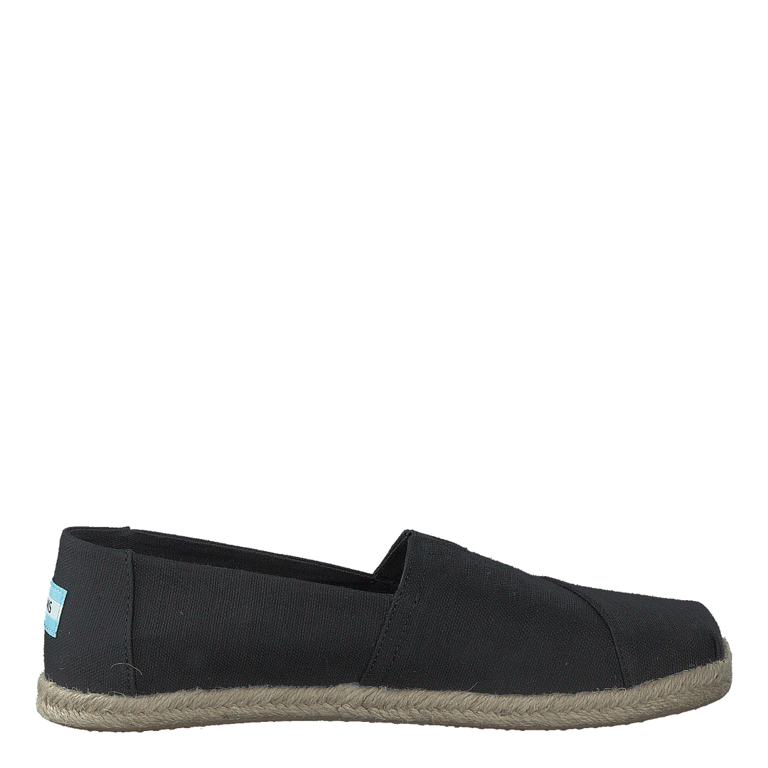 Slubby Woven Rope Alprg Black