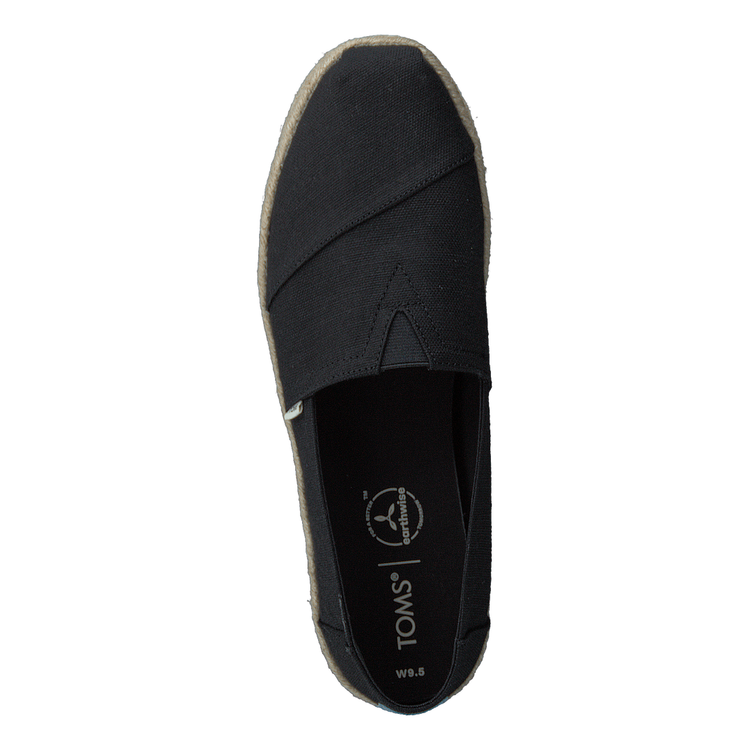 Slubby Woven Rope Alprg Black