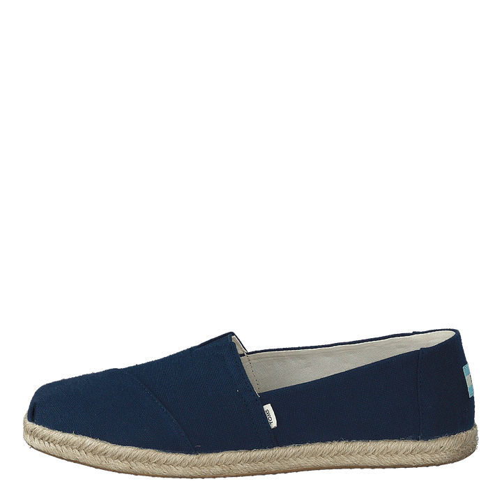 Slubby Woven Rope Alprg Navy - Heppo.com