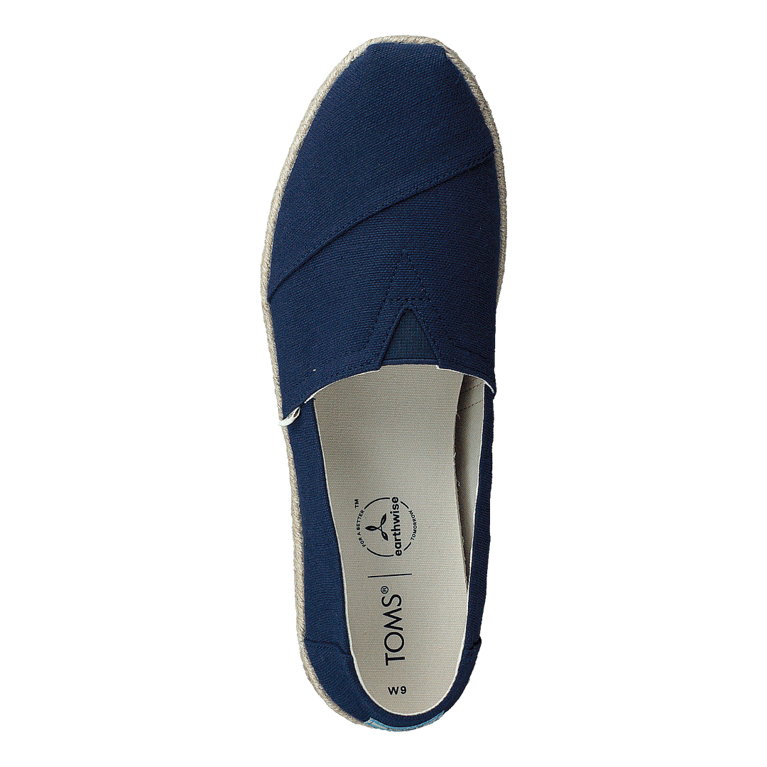Slubby Woven Rope Alprg Navy - Heppo.com