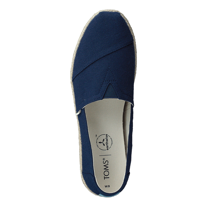 Slubby Woven Rope Alprg Navy - Heppo.com