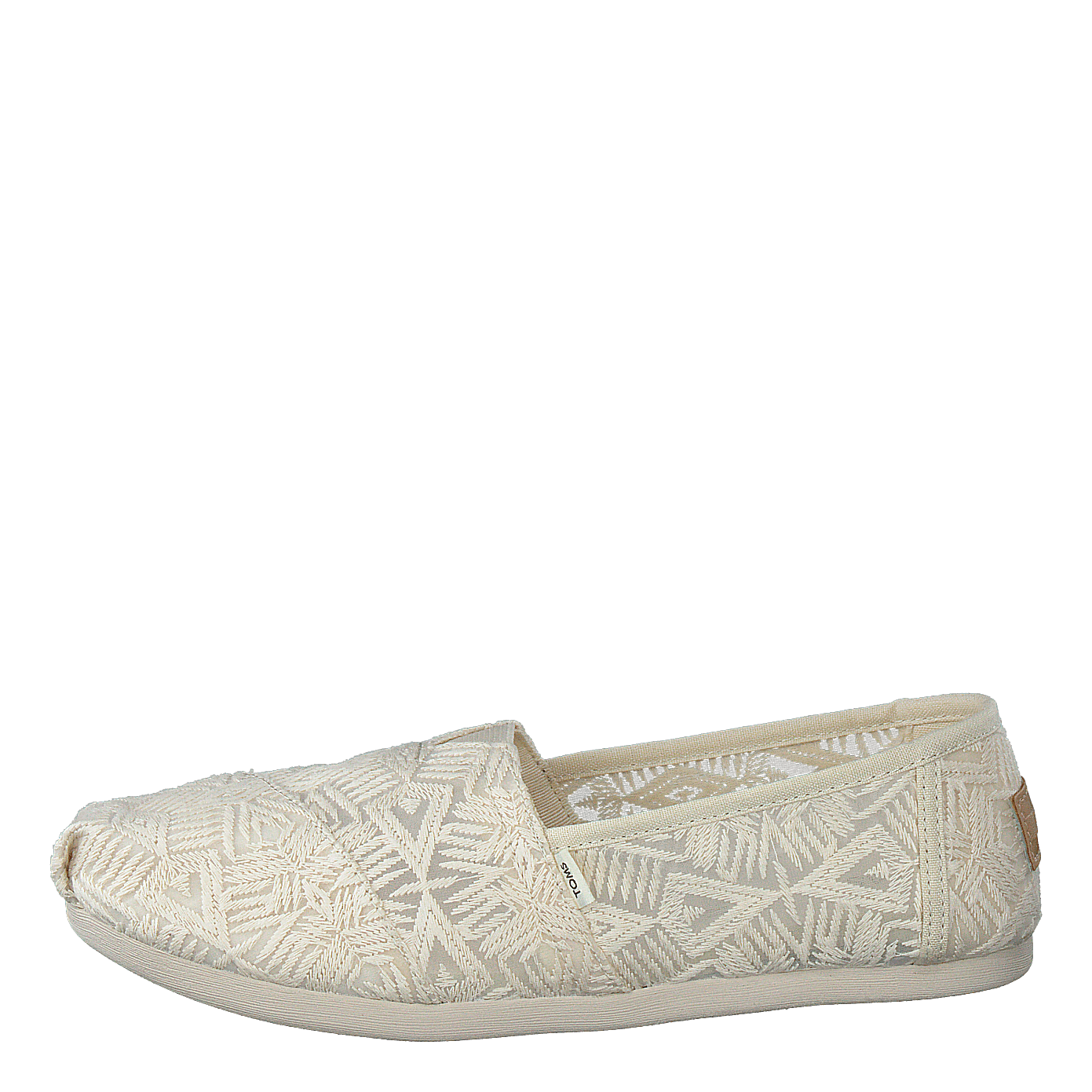 Toms black arrow embroidered mesh online