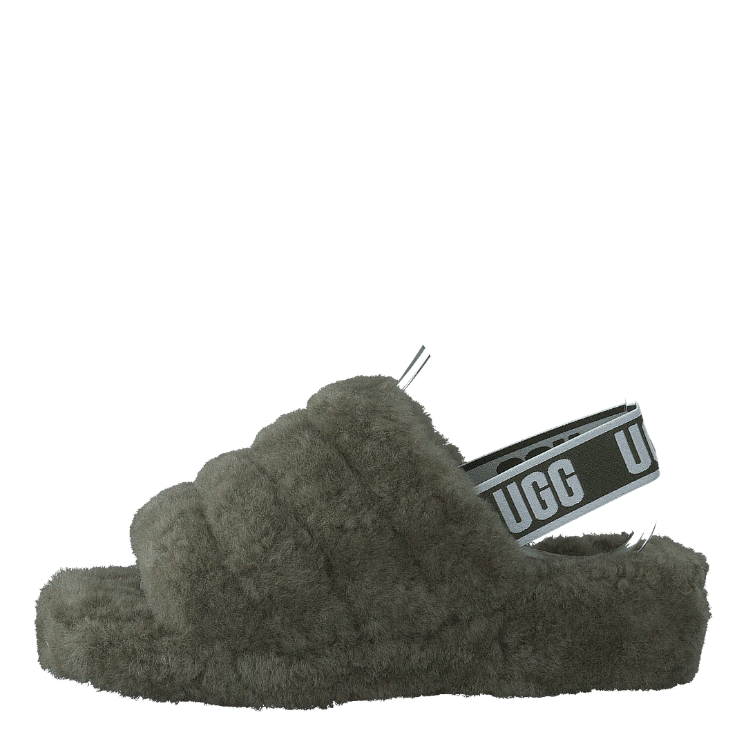 Fluff Yeah Slide Burnt Olive - Heppo.com