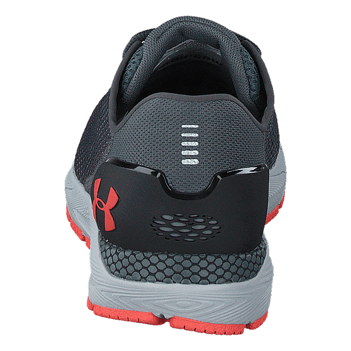 Ua Hovr Sonic 4 Pitch Gray/halo Gray/venom Red