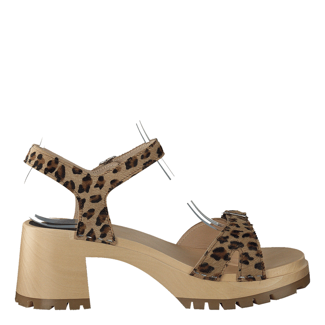 Swedish Sandal Leopard
