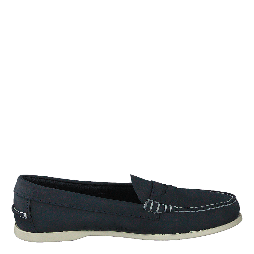 Jacqueline Loafer Penny Crazy Blue Navy