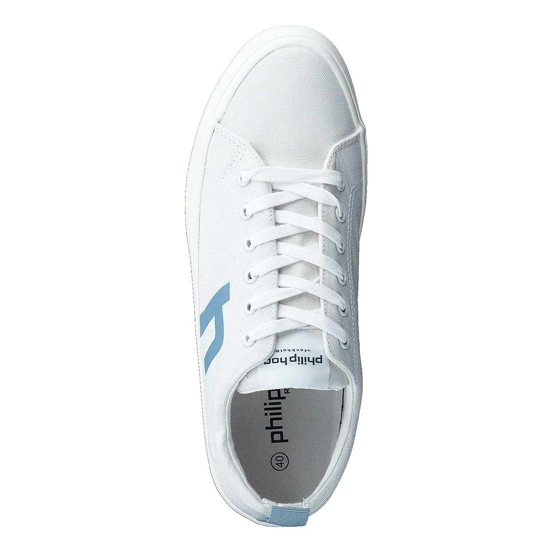 Andrea White/fog Blue