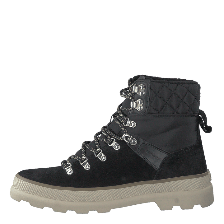 Kaari Mid Lace Boot Black