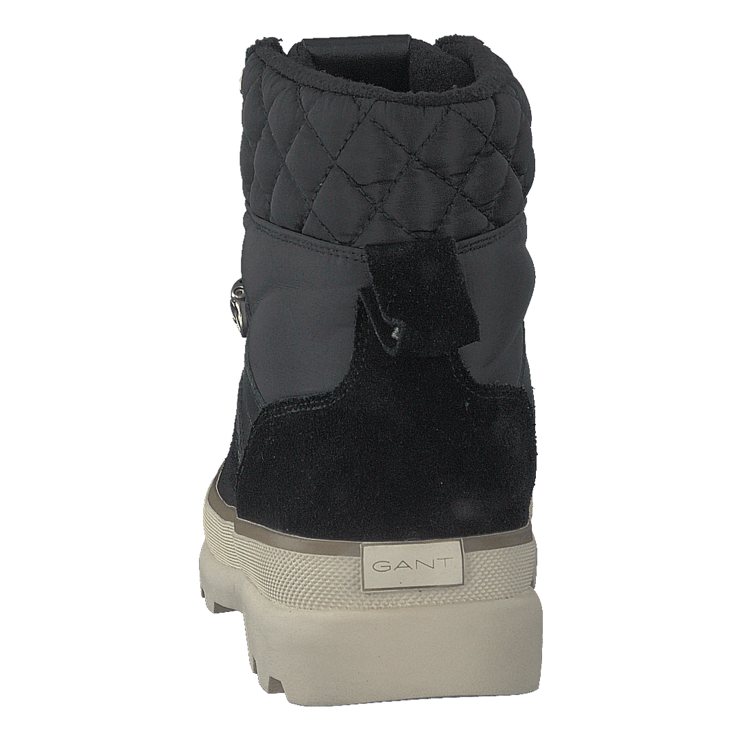 Kaari Mid Lace Boot Black