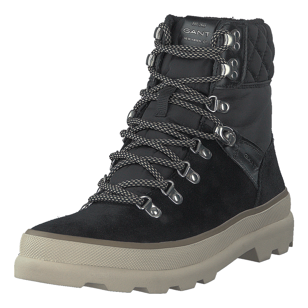 Kaari Mid Lace Boot Black