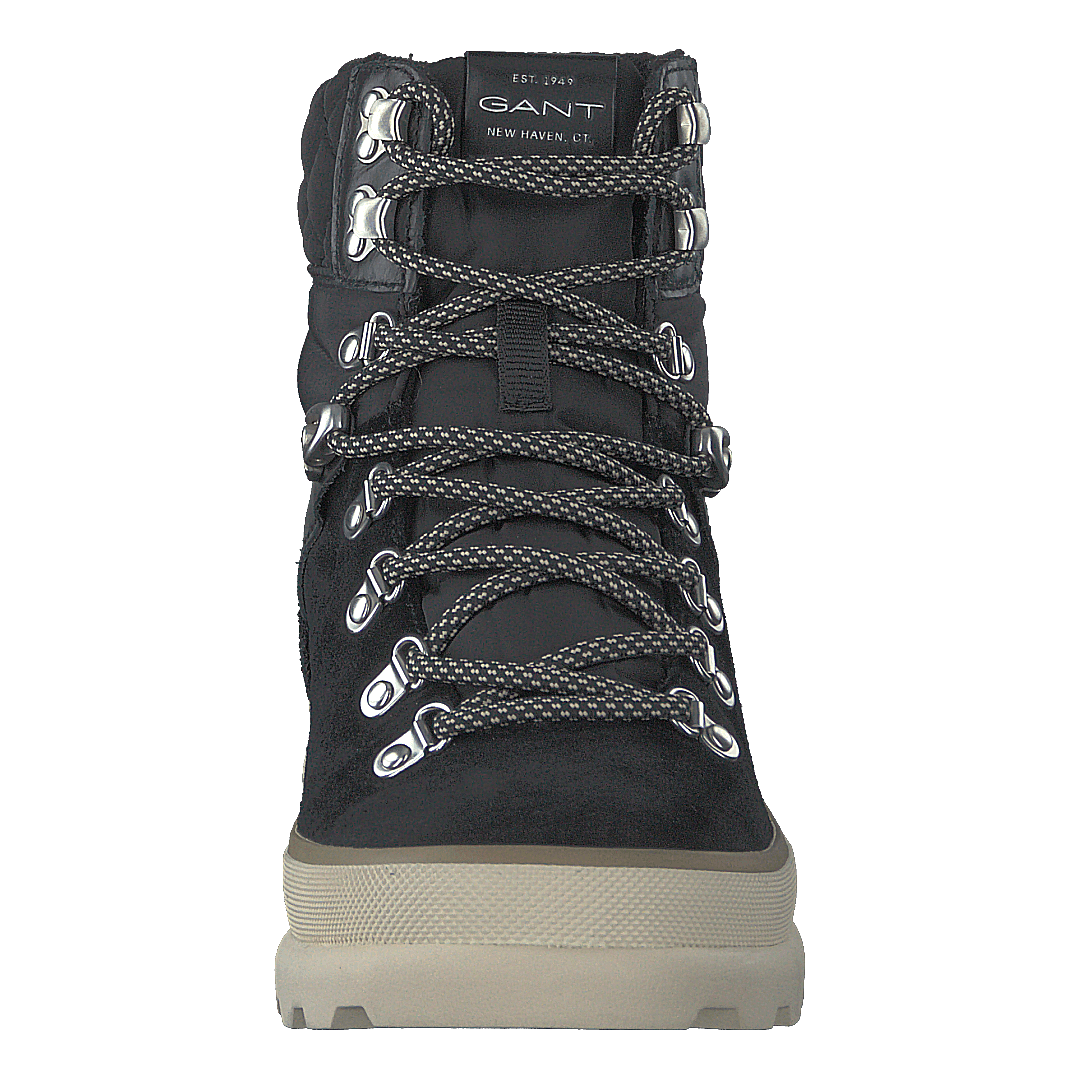 Kaari Mid Lace Boot Black