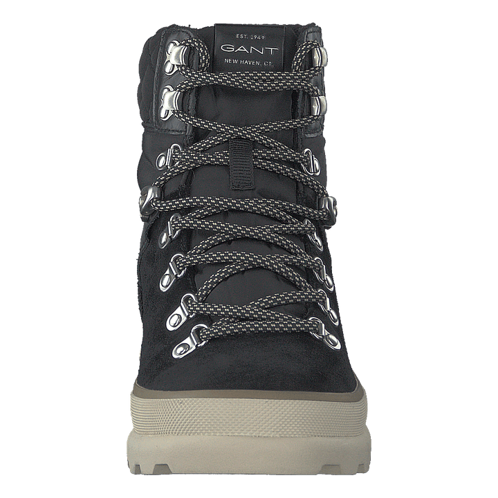 Kaari Mid Lace Boot Black