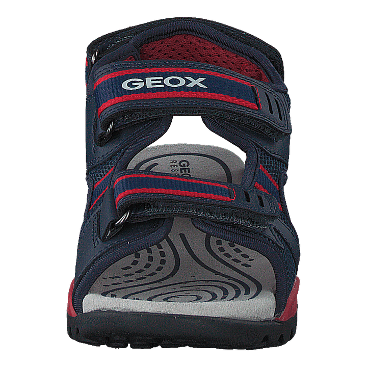 J Borealis Boy Navy/red