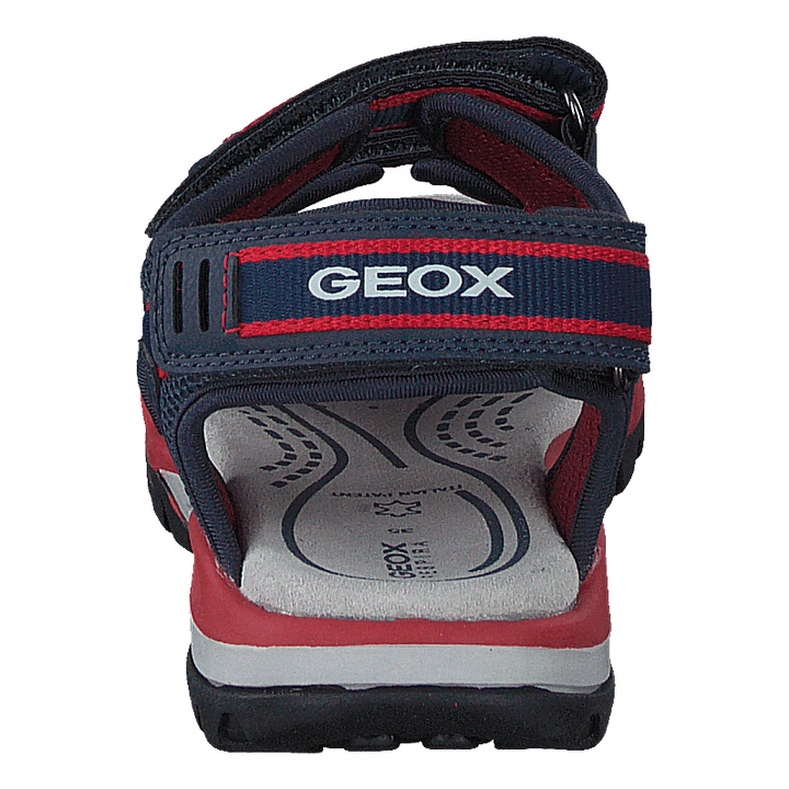 J Borealis Boy Navy/red