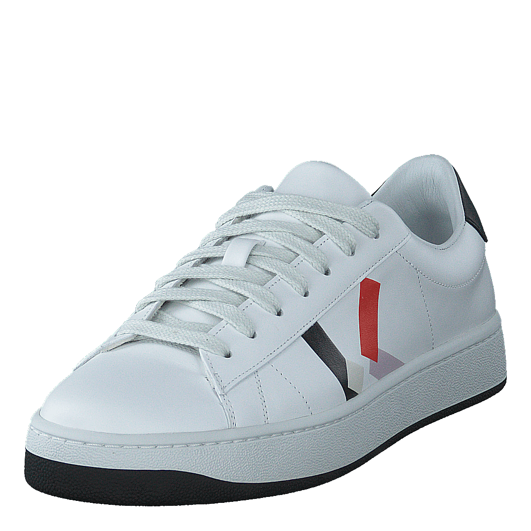 Kourt Lace Up Sneakers Medium Red