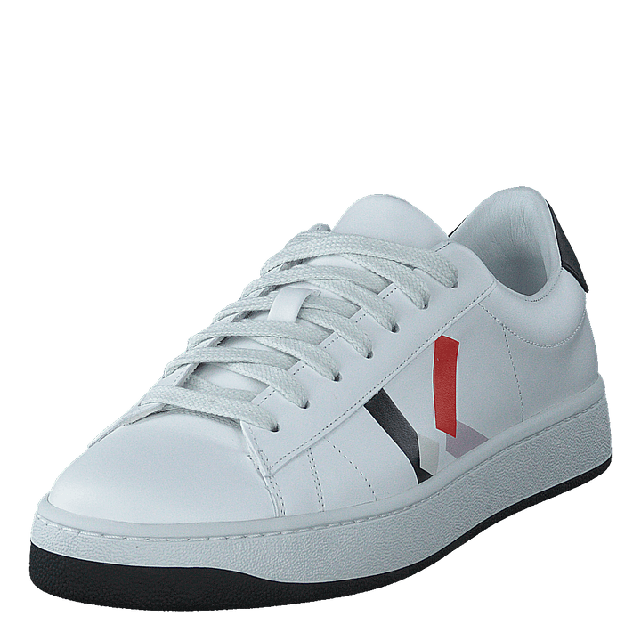 Kourt Lace Up Sneakers Medium Red