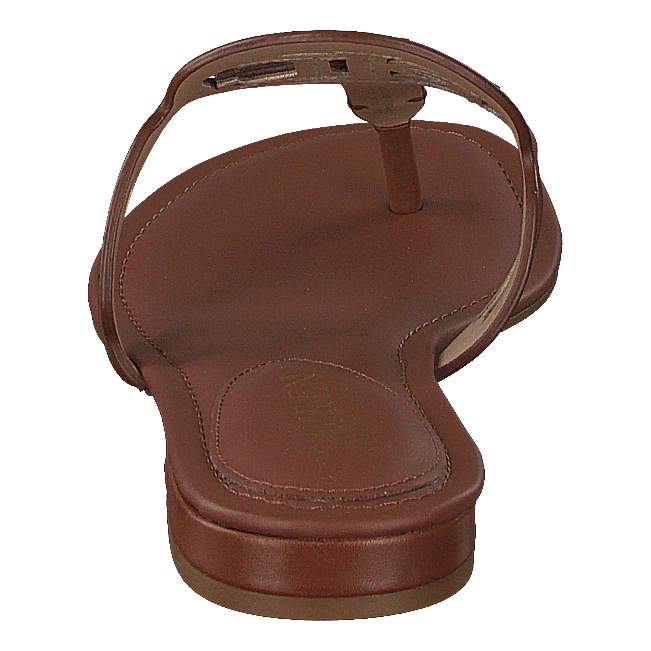 AUDRIE-SANDALS-FLAT SANDAL DEEP SADDLE TAN