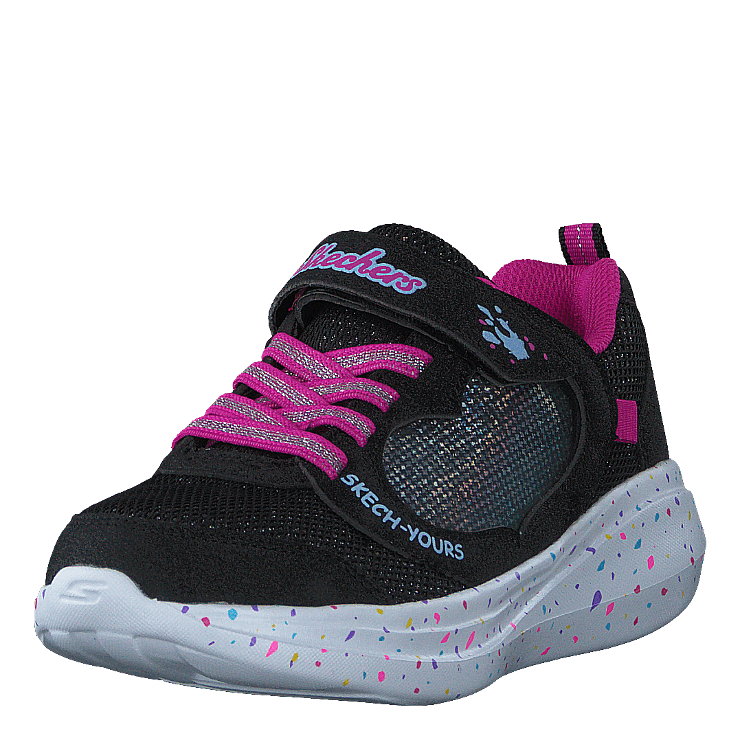 Girls Go Run Fast Blk