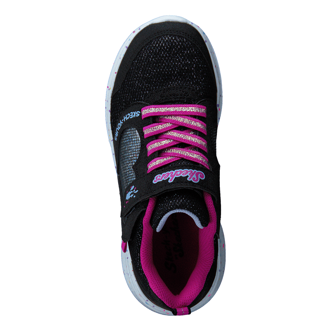 Girls Go Run Fast Blk