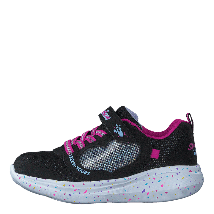 Girls Go Run Fast Blk