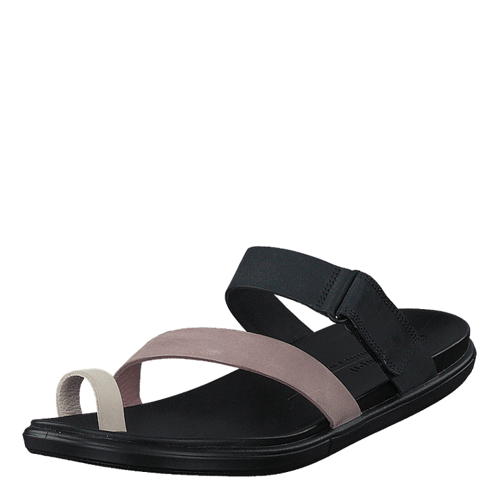 Simpil Sandal Limestone/woodrose/black