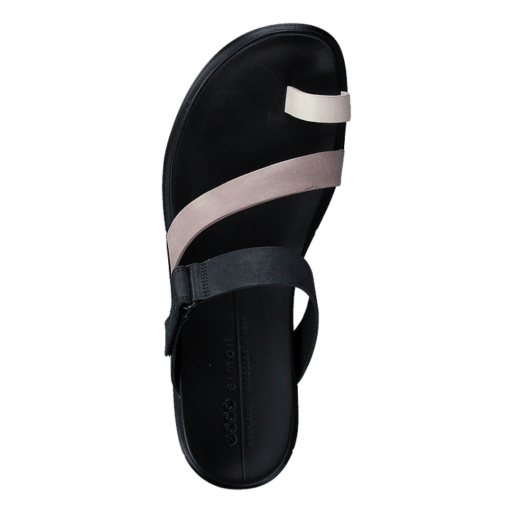 Simpil Sandal Limestone/woodrose/black