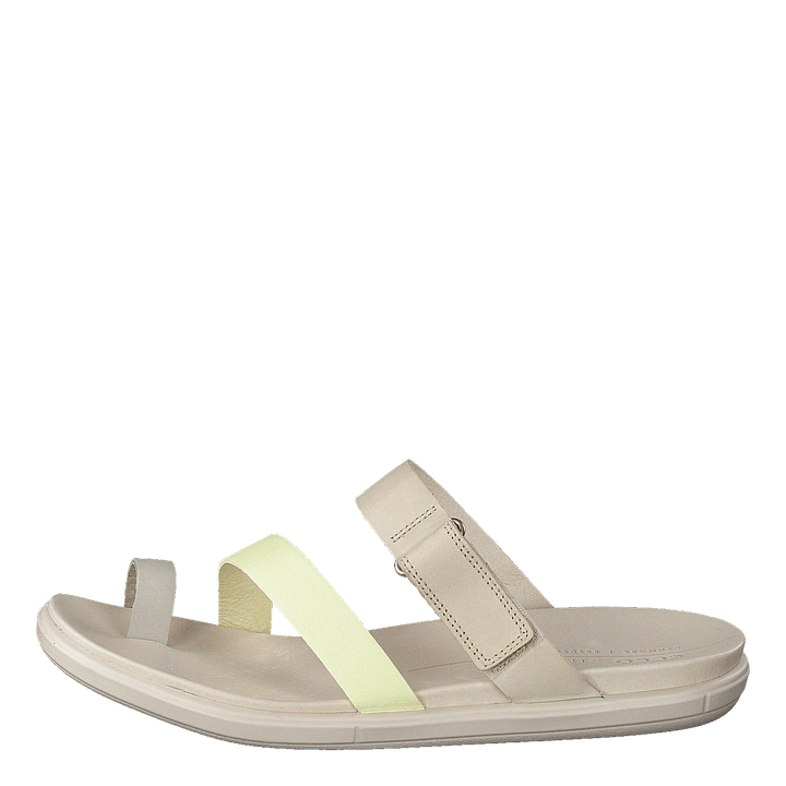 Simpil Sandal Gravel/sherbet/limestone