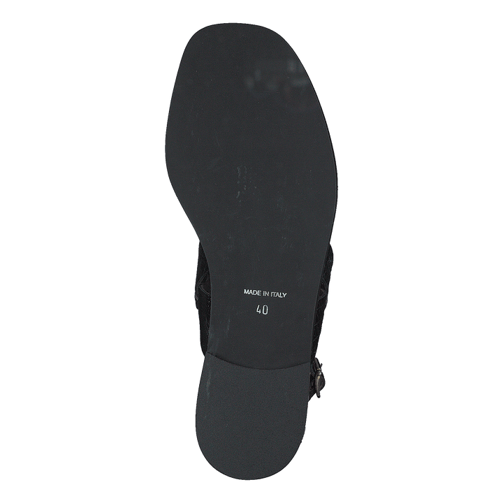 Simpel String Sandal Black