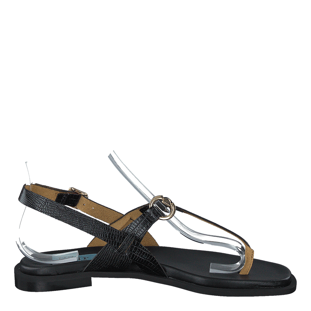 Simpel String Sandal Black