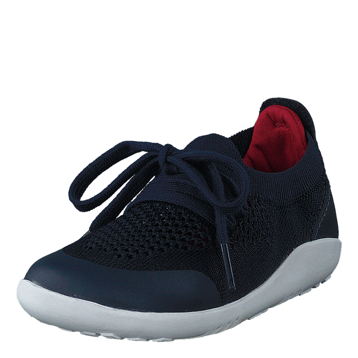 Play Knit Navy + Red