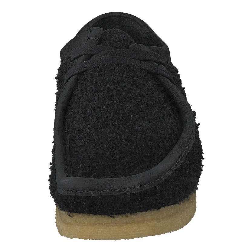 x ALD Wallabee Black Wool