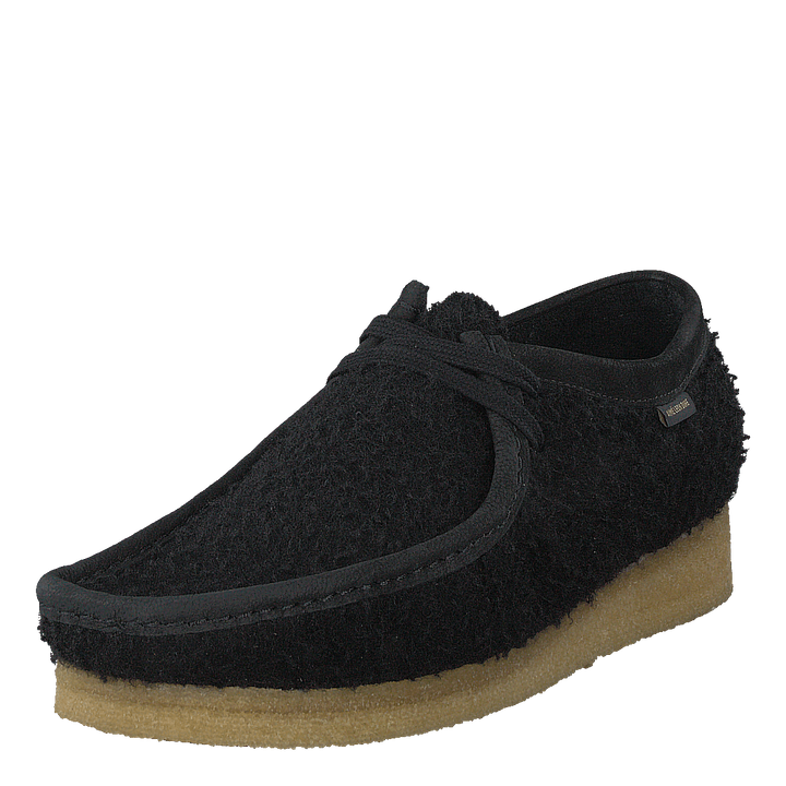 x ALD Wallabee Black Wool