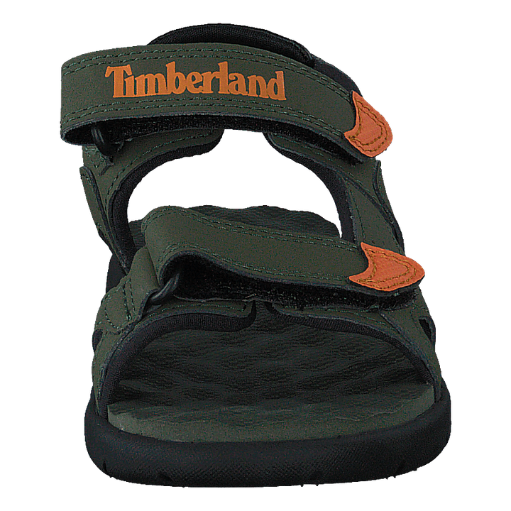 Perkins Row 2-strap Dark Green W Org