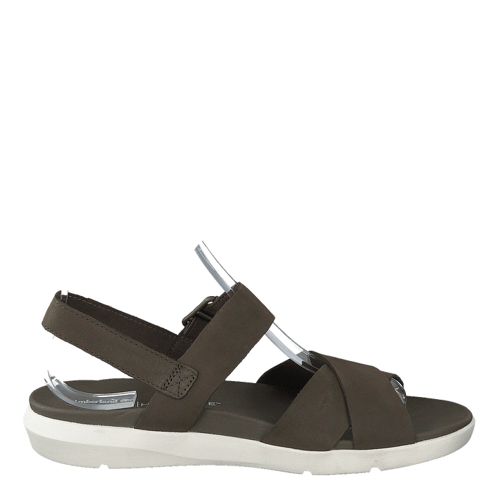 Wilesport Lthr Sandal Olive Nubuck