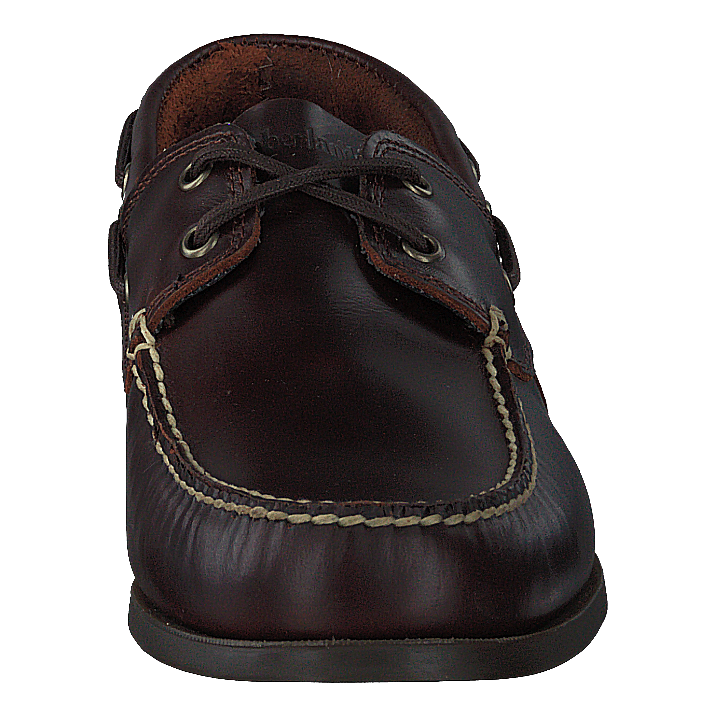 Cedar Bay Boat Shoe Dk Brown Full Grain