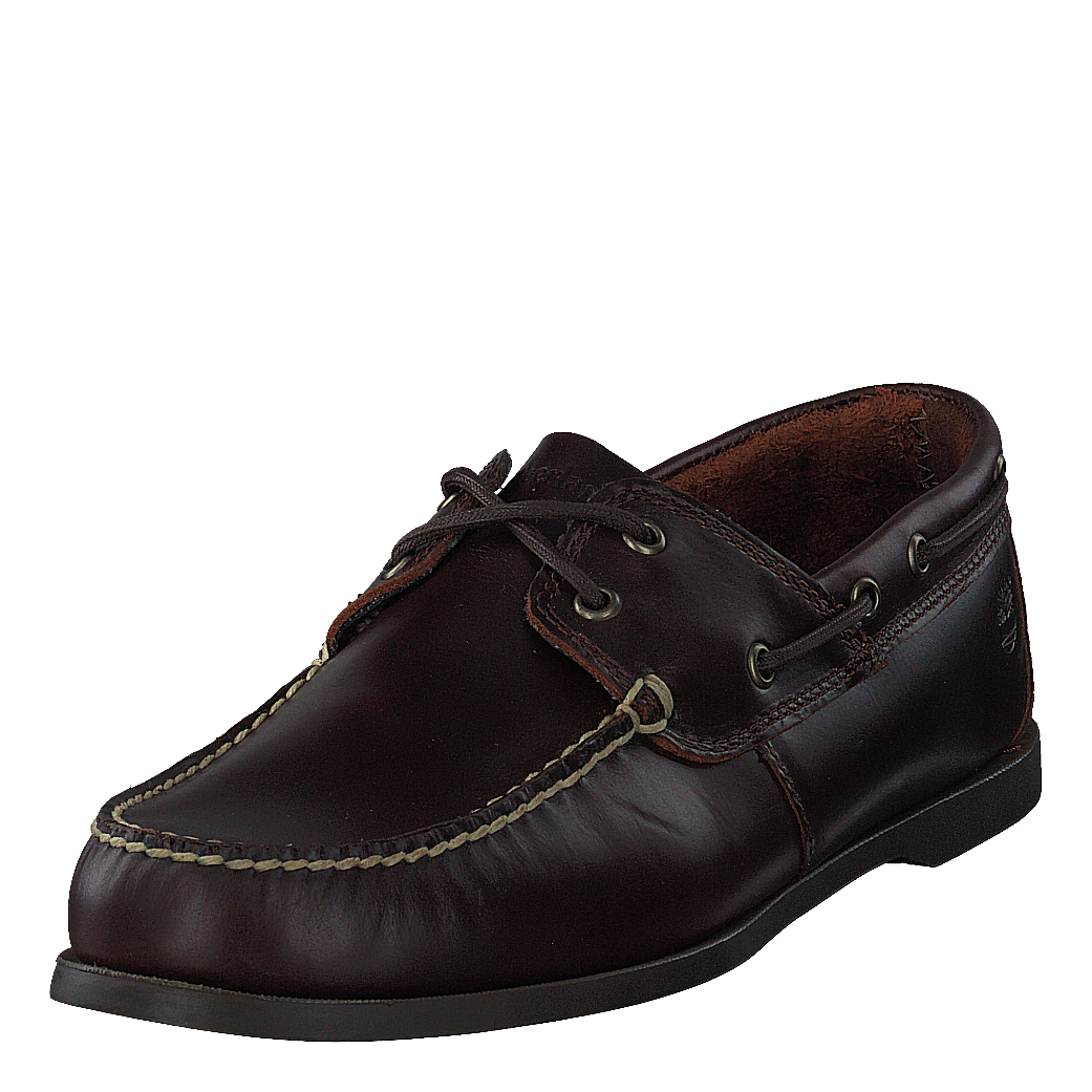 Cedar Bay Boat Shoe Dk Brown Full Grain
