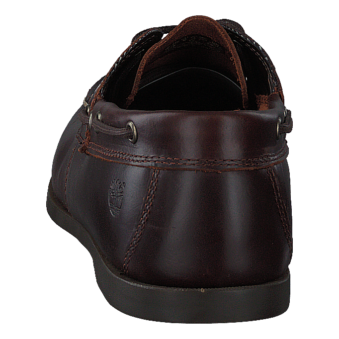 Cedar Bay Boat Shoe Dk Brown Full Grain