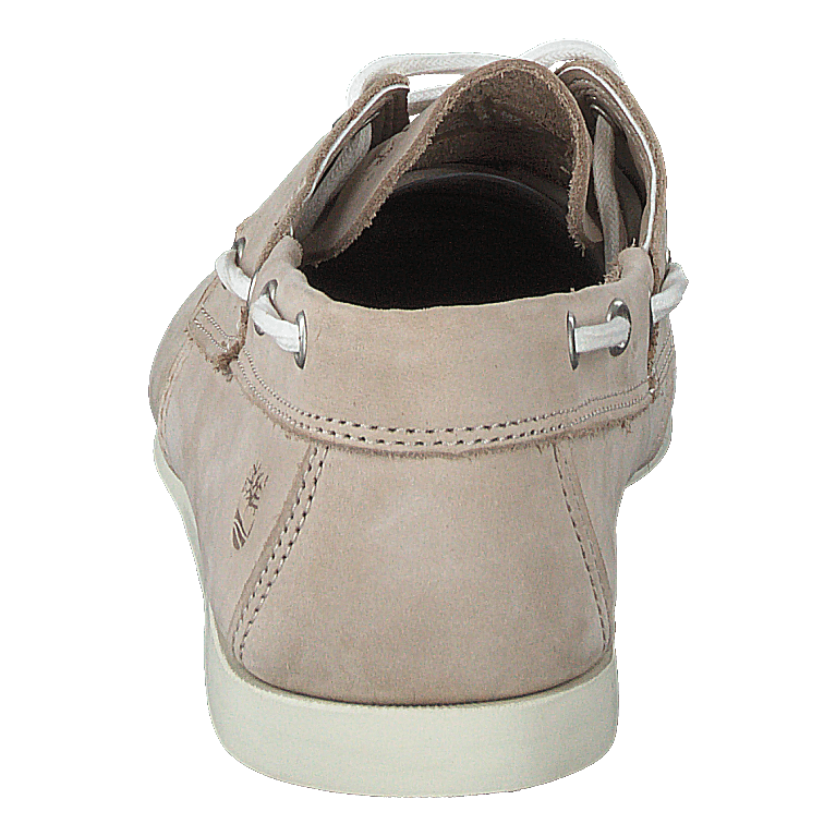 Cedar Bay Boat Shoe Light Beige Nubuck