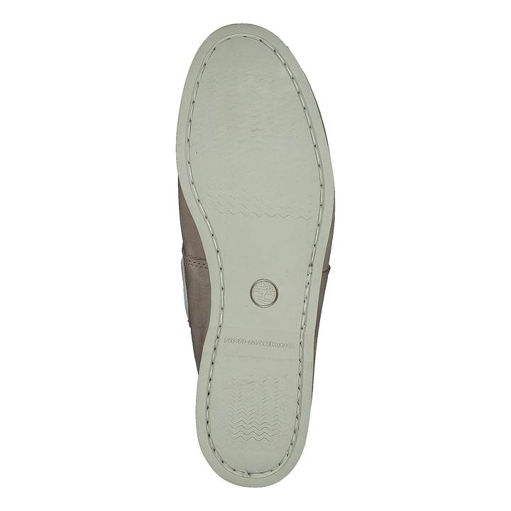 Cedar Bay Boat Shoe Light Beige Nubuck