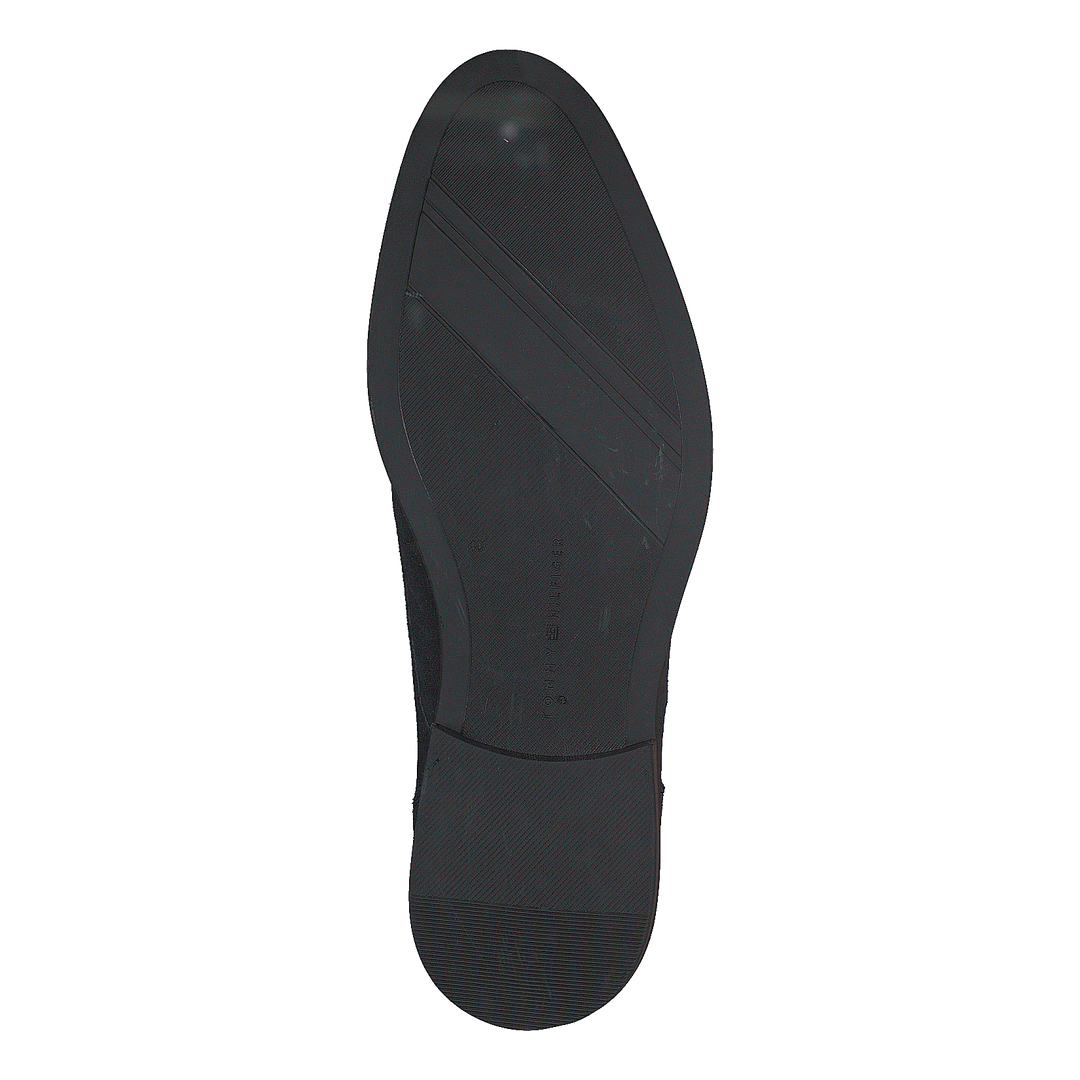 Essential Suede Lace Up Derby Midnight