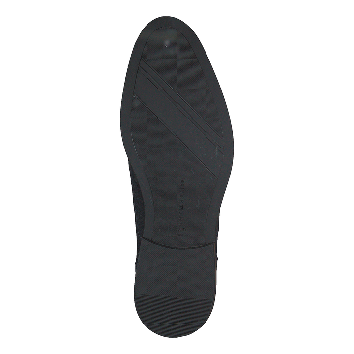 Essential Suede Lace Up Derby Midnight