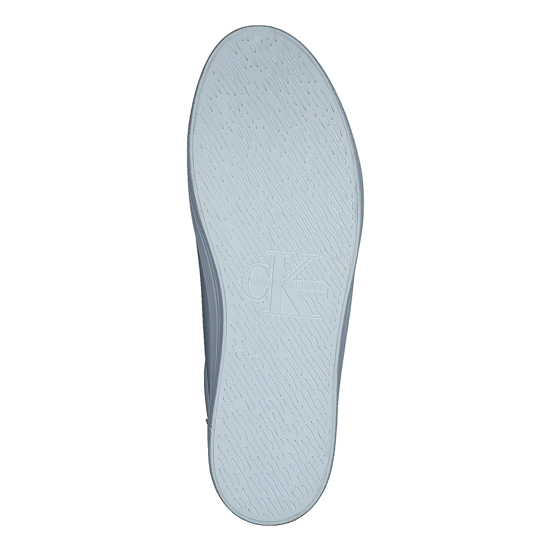 Vulcanized Platform Laceup White