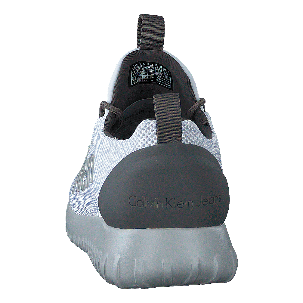 Runner Sneaker Laceup Mesh White