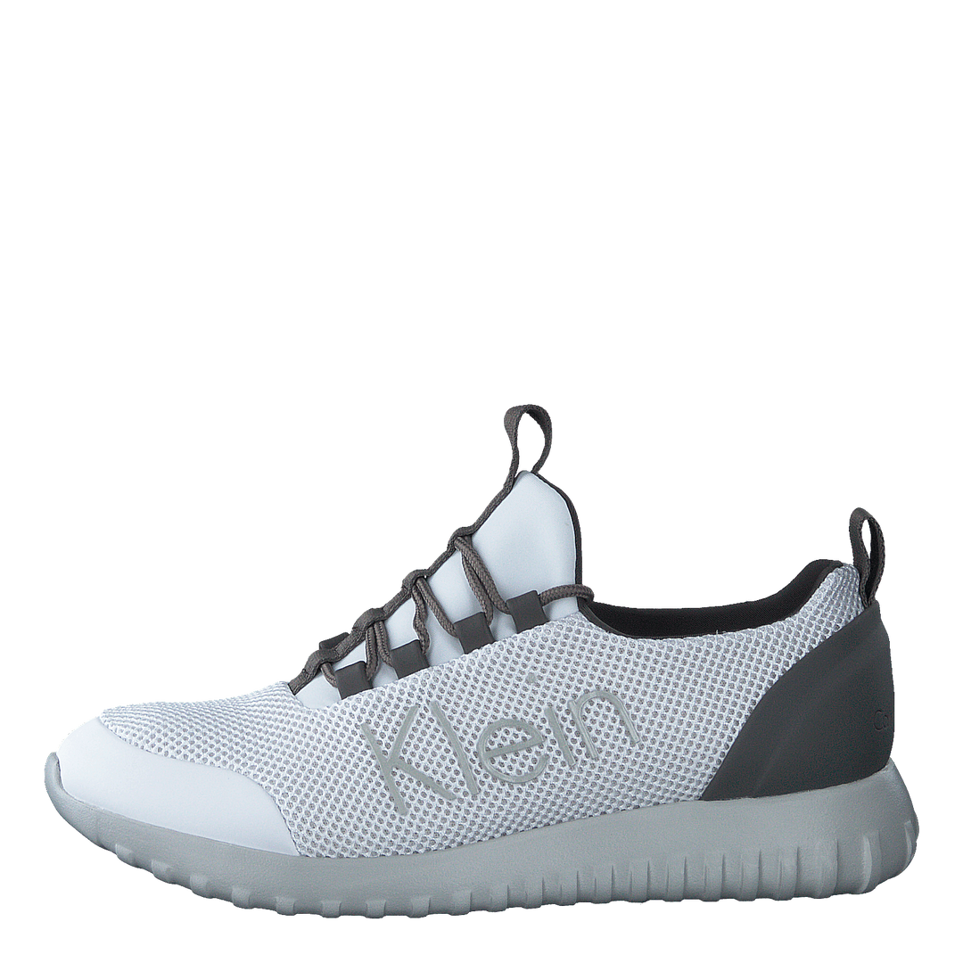 Runner Sneaker Laceup Mesh White