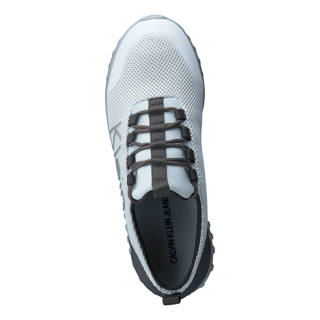 Runner Sneaker Laceup Mesh White