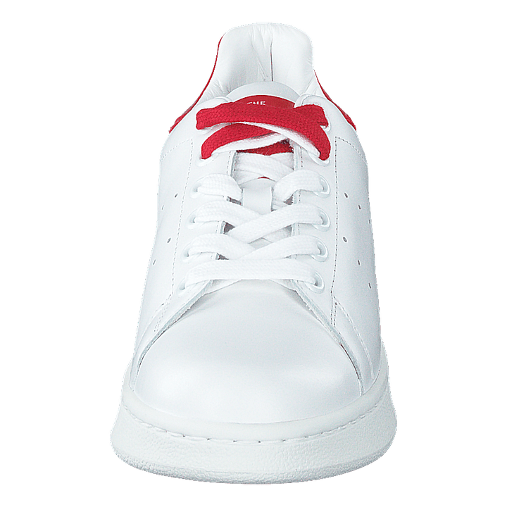 The Tennis Shoe White-red
