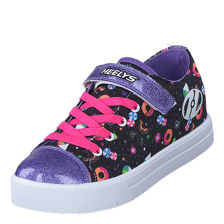 Snazzy X2 Black/rainbow/sweets